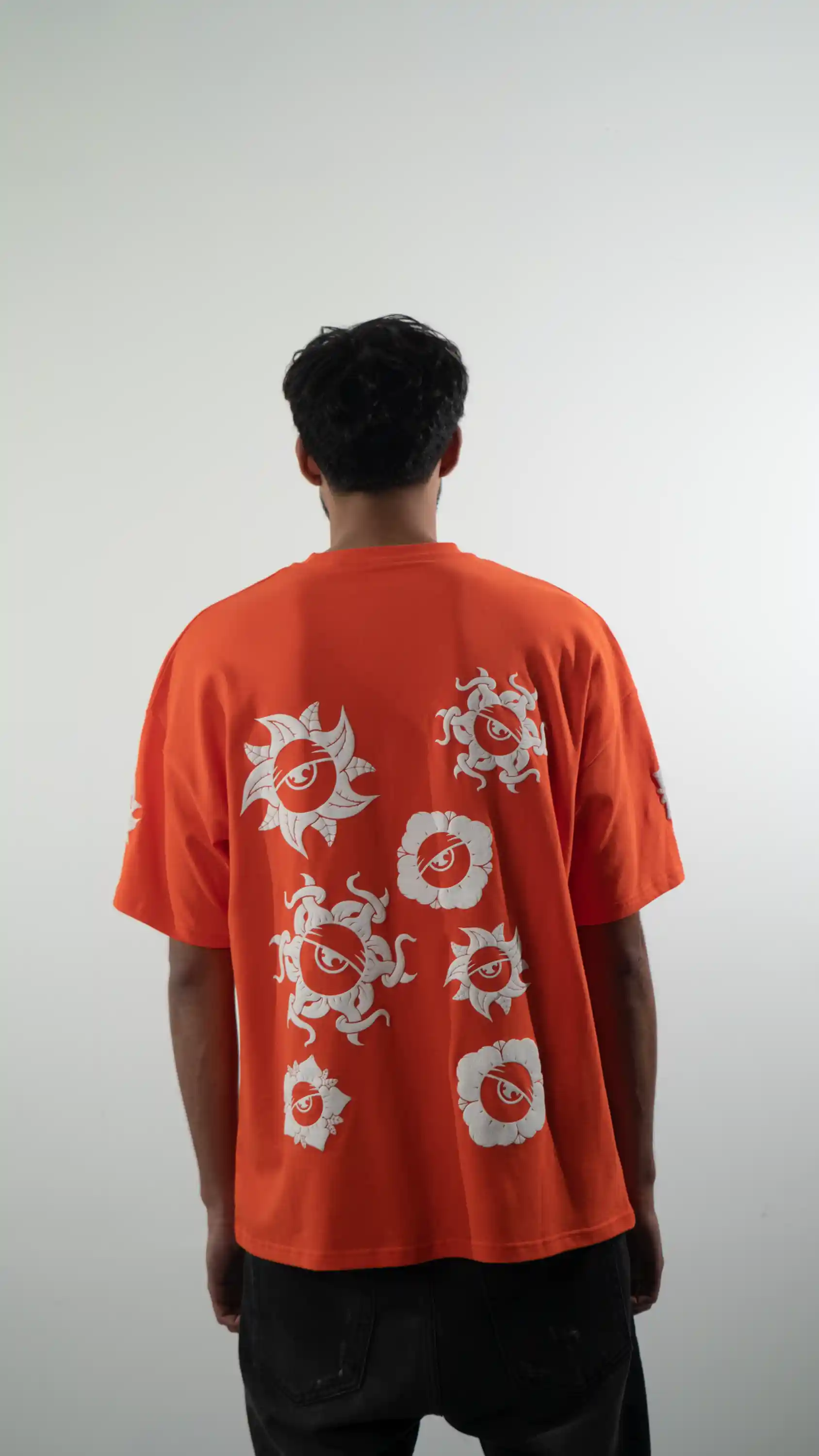 Maglietta Oversize Fiori - Thumbnail