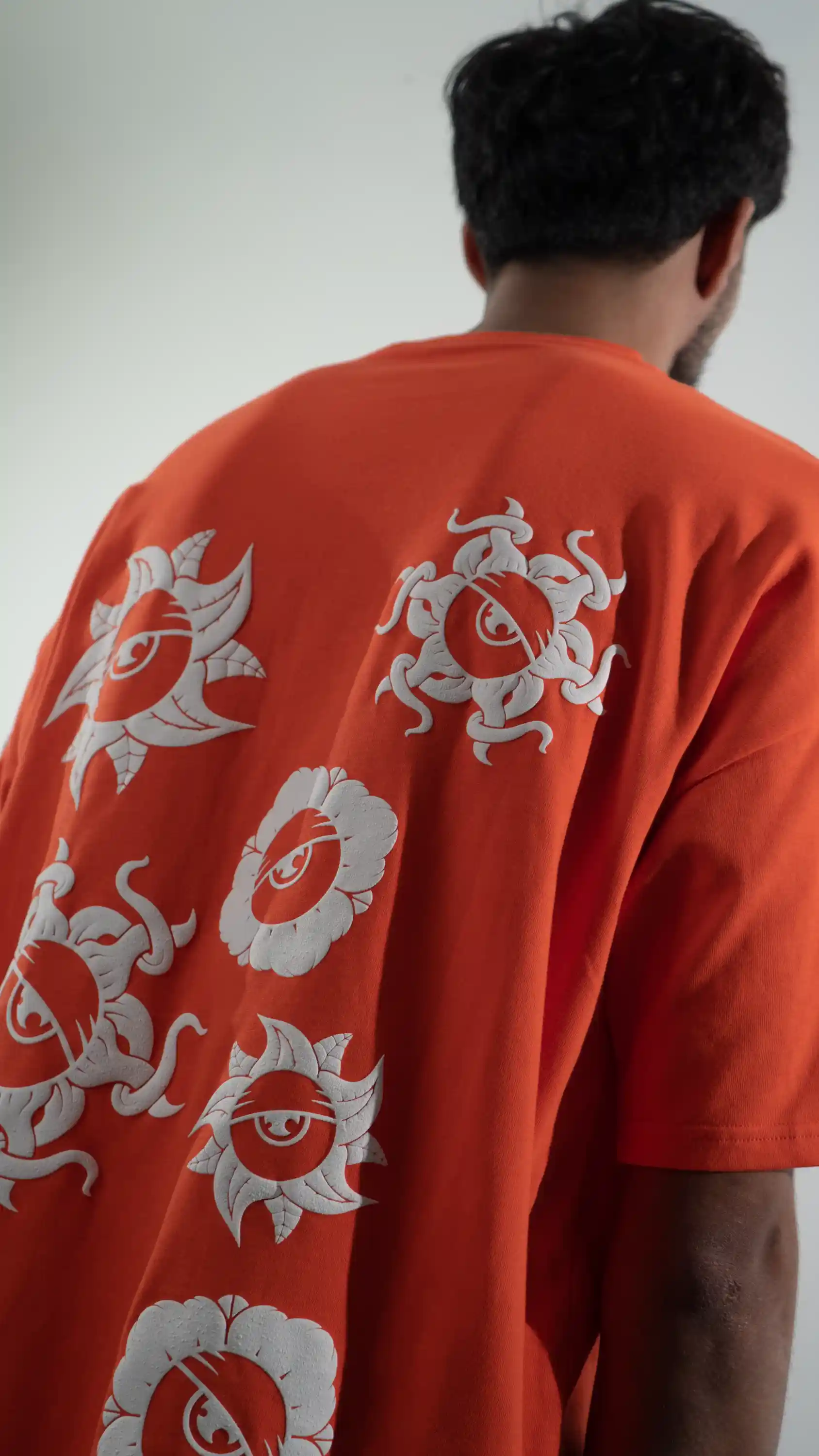 Maglietta Oversize Fiori - Thumbnail