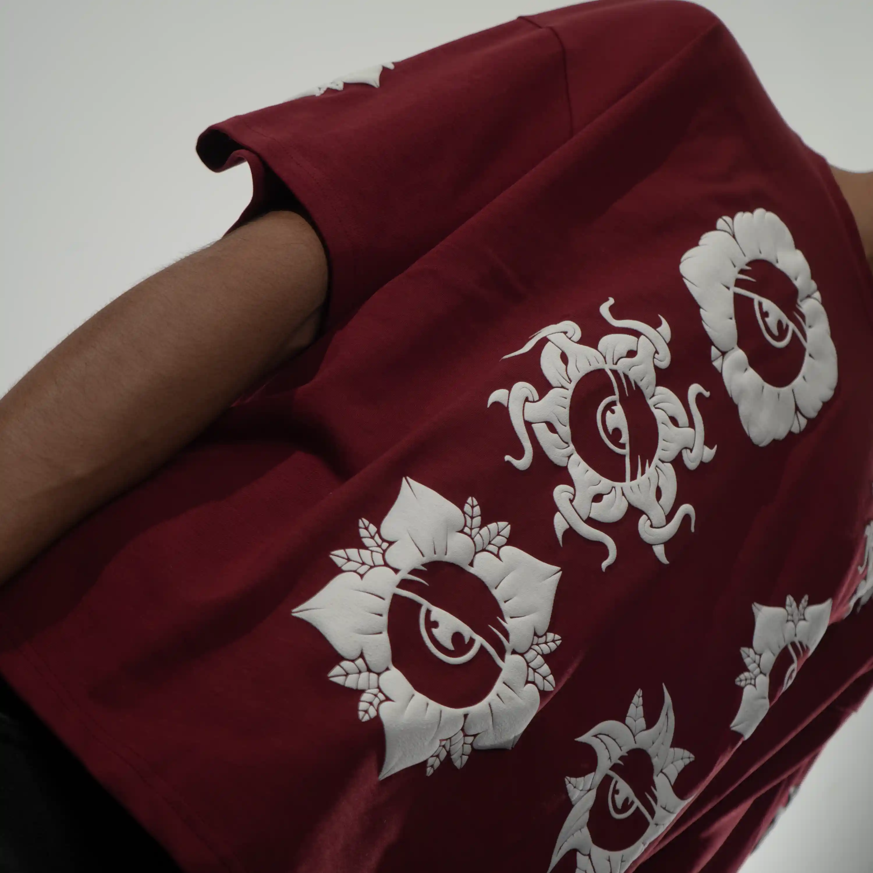 Maglietta Oversize Fiori - Thumbnail