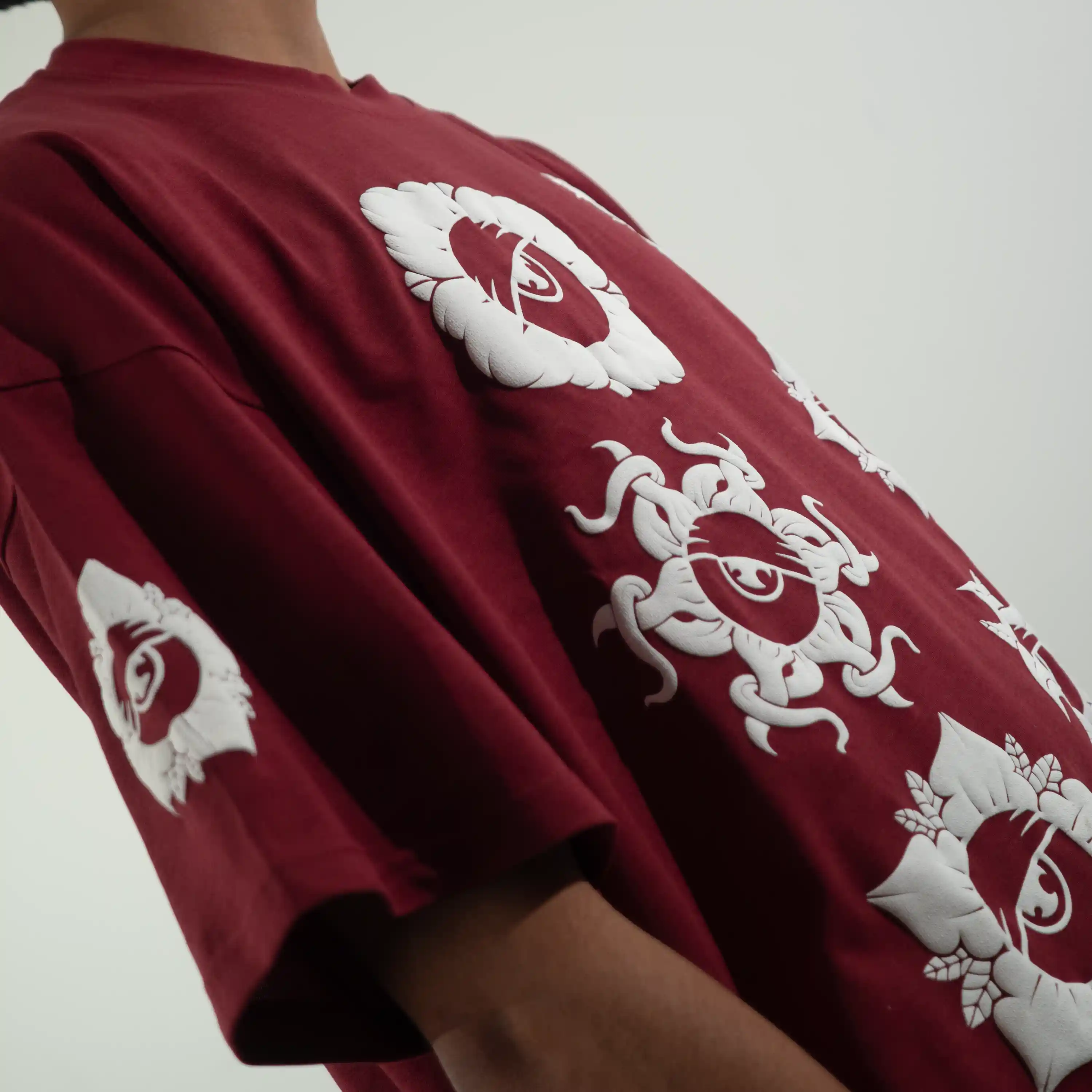 Maglietta Oversize Fiori - Thumbnail