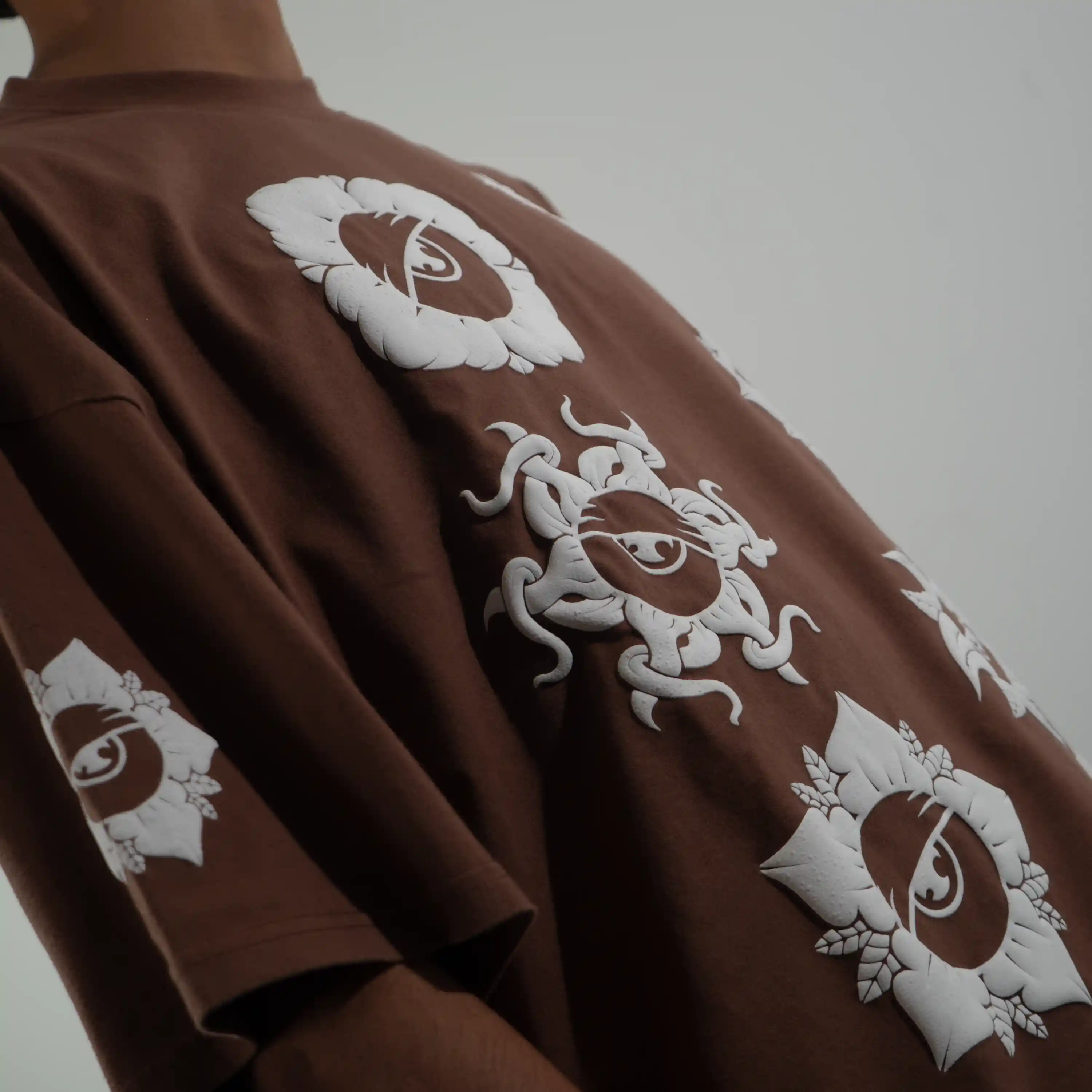 Maglietta Oversize Fiori - Thumbnail