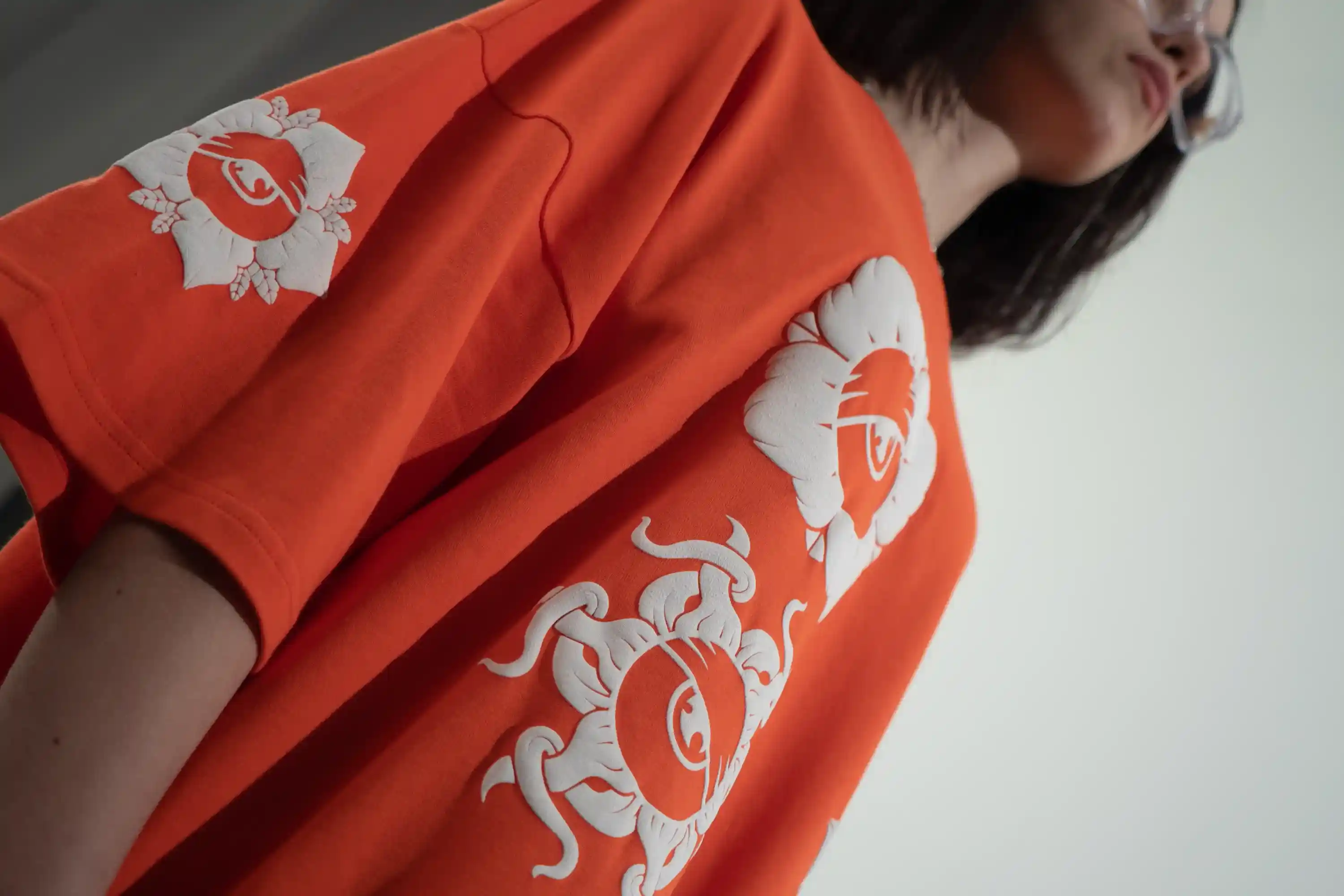 Maglietta Oversize Fiori - Thumbnail